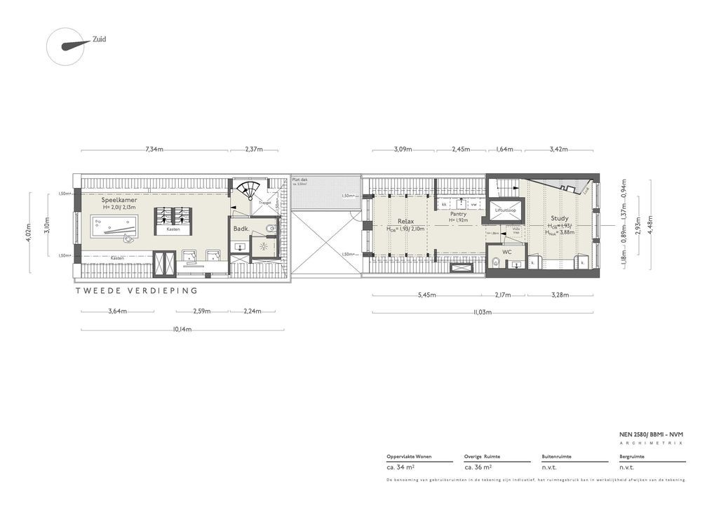 Prinsengracht 993, Amsterdam plattegrond-44