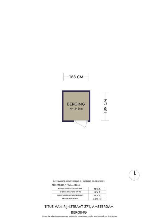 Titus van Rijnstraat 271, Amsterdam plattegrond-33