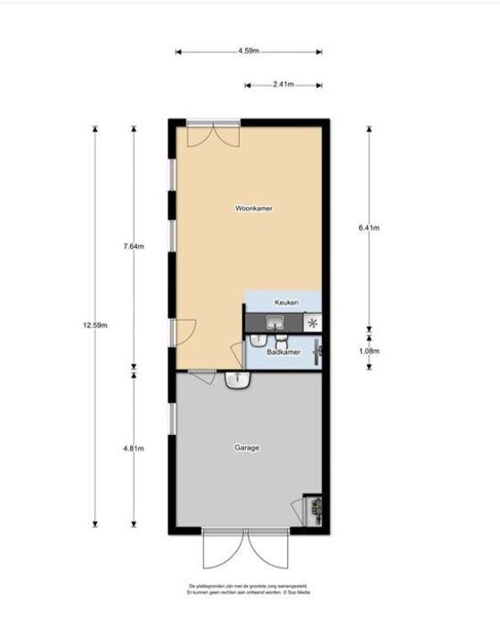 Noorddammerweg 77, Amstelveen plattegrond-32
