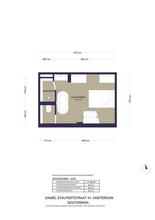 Daniël Stalpertstraat 47, Amsterdam plattegrond-39