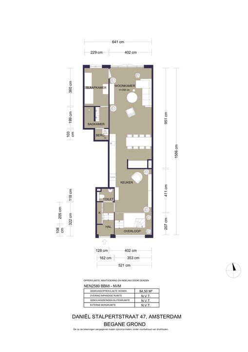 Daniël Stalpertstraat 47, Amsterdam plattegrond-39