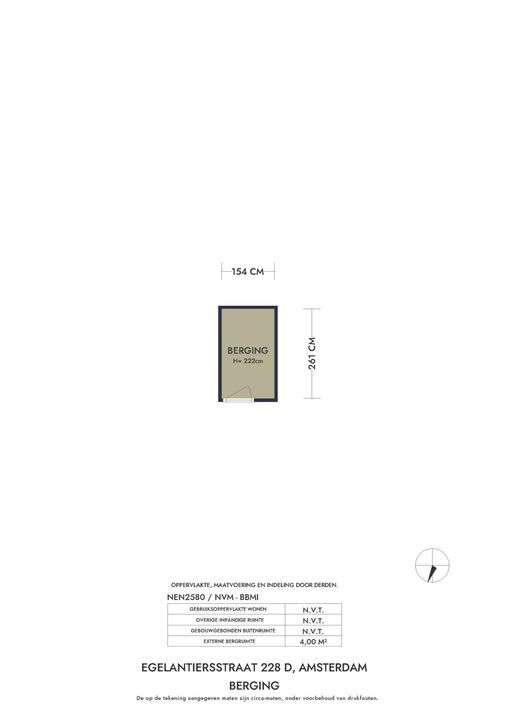 Egelantiersstraat 228 D, Amsterdam plattegrond-18