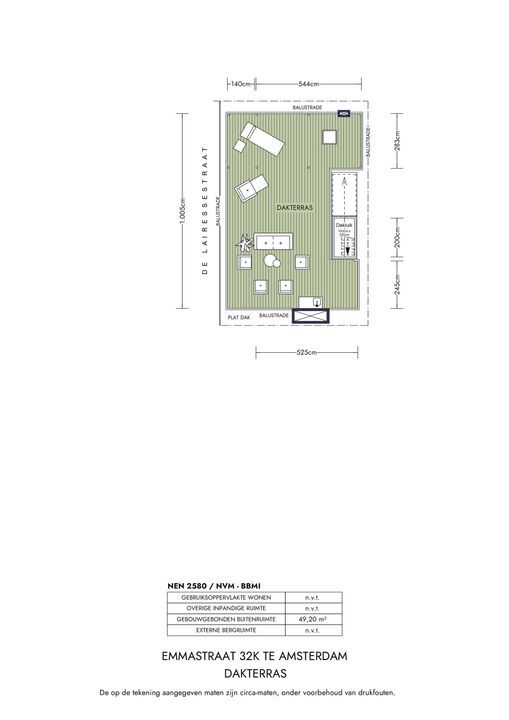Emmastraat 32 K, Amsterdam plattegrond-49