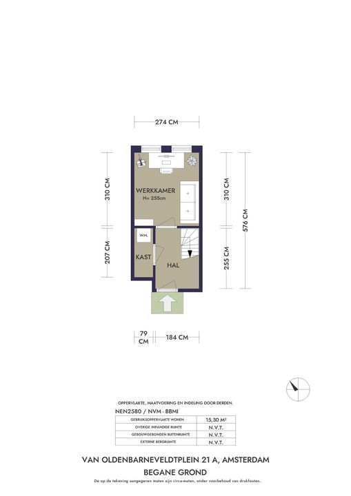 Van Oldenbarneveldtplein 21 A, Amsterdam plattegrond-26