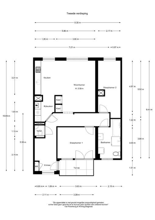 Knollendamstraat 121, Amsterdam plattegrond-17