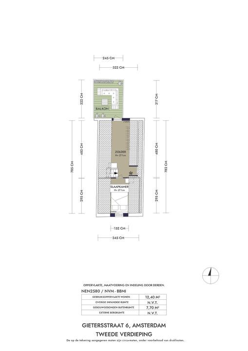 Gietersstraat 6, Amsterdam plattegrond-40
