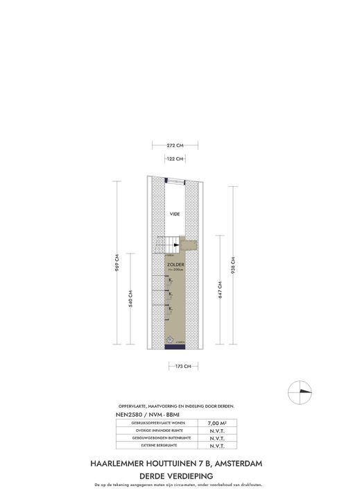 Haarlemmer Houttuinen 7 B, Amsterdam plattegrond-30