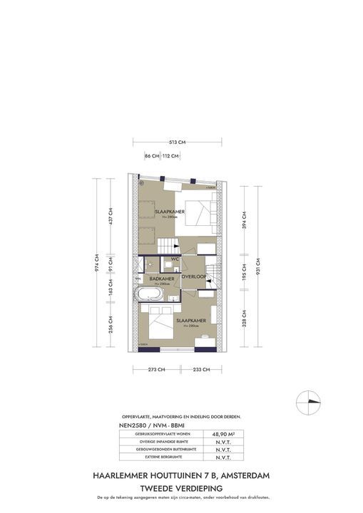 Haarlemmer Houttuinen 7 B, Amsterdam plattegrond-30
