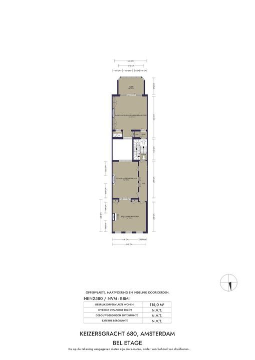 Keizersgracht 680, Amsterdam plattegrond-38