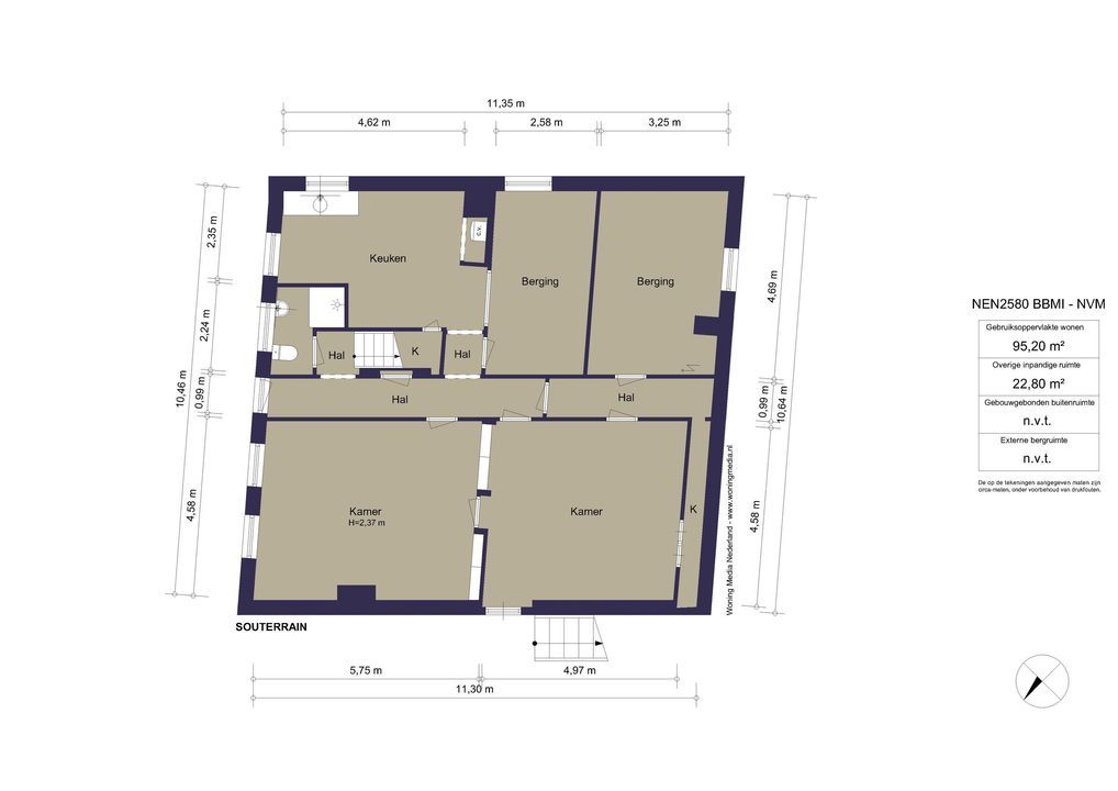 Zuiddijk 119, Zaandam plattegrond-43