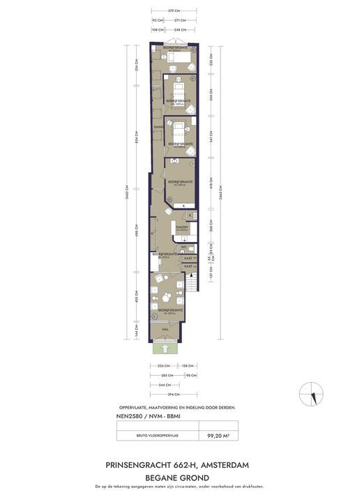 Prinsengracht 662 H, Amsterdam plattegrond-26