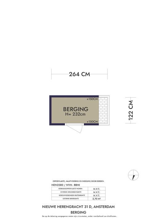 Nieuwe Herengracht 31 D, Amsterdam plattegrond-25