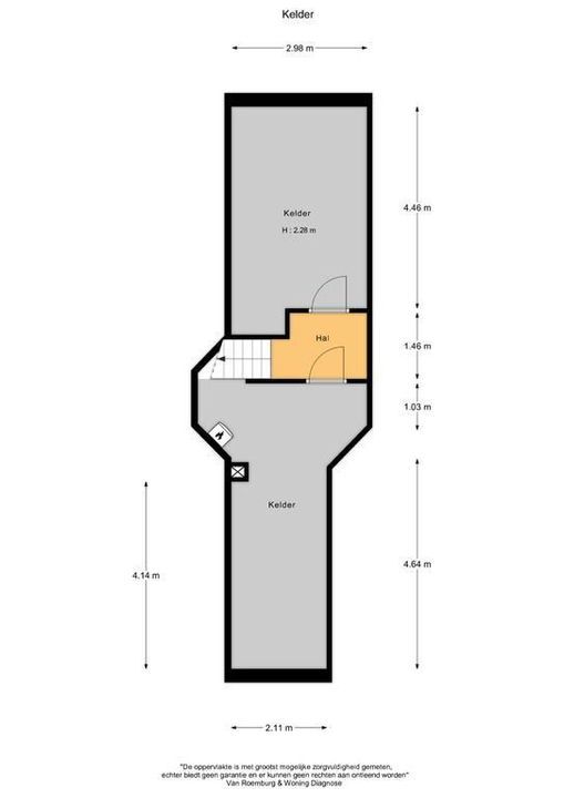 Velazquezstraat 8, Amsterdam plattegrond-37