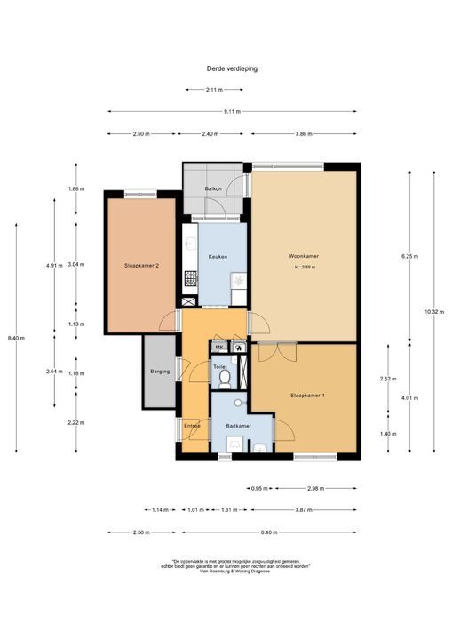 Obiplein 107, Amsterdam plattegrond-23