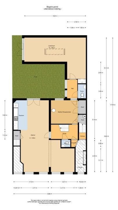 Plantage Muidergracht 121 123, Amsterdam plattegrond-39