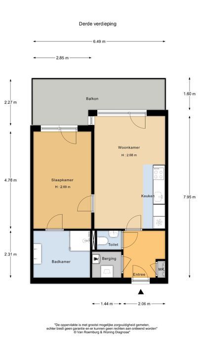 Spadinalaan 417 + PP, Amsterdam plattegrond-27