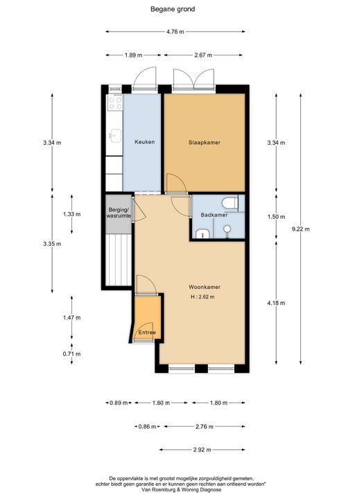 Groen van Prinstererstraat 81 H, Amsterdam plattegrond-21