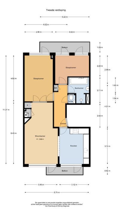 Egidiusstraat 55 2, Amsterdam plattegrond-31