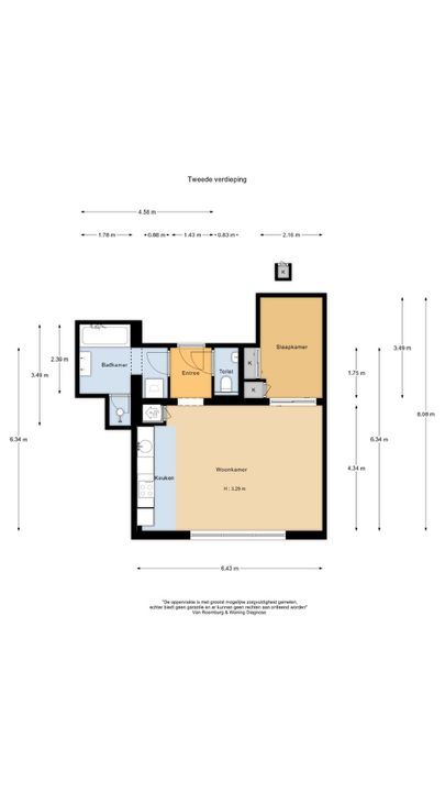 Kruisweg 65 E, Haarlem plattegrond-23