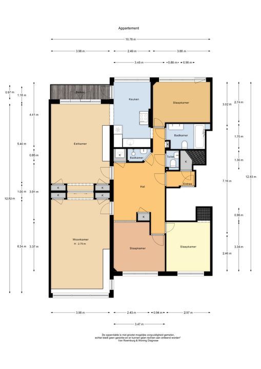 Apollolaan 75 1, Amsterdam plattegrond-27
