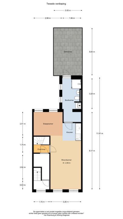 Noorderkerkstraat 3 1, Amsterdam plattegrond-44