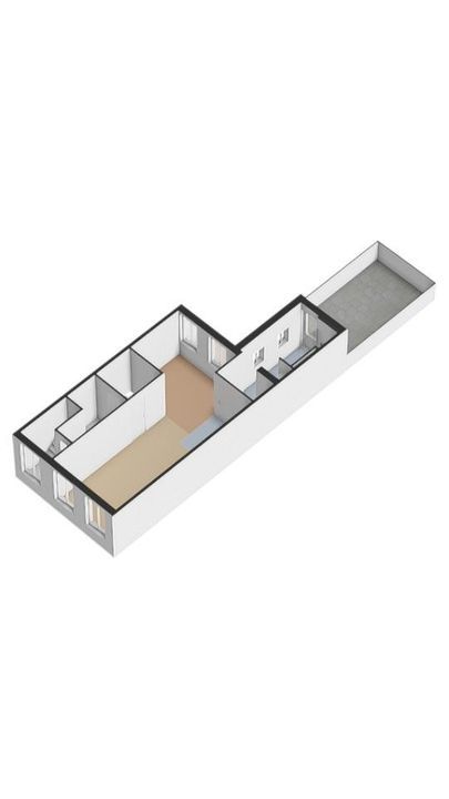 Noorderkerkstraat 3 1, Amsterdam plattegrond-44