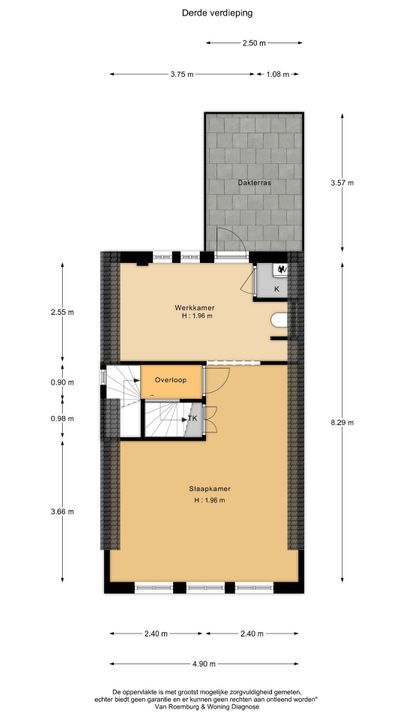 Noorderkerkstraat 3 1, Amsterdam plattegrond-44