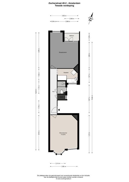 Zocherstraat 40 2, Amsterdam plattegrond-22