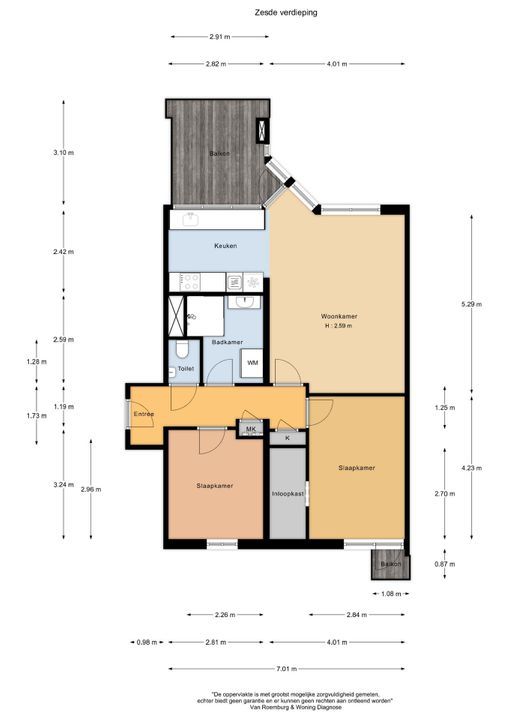 Leusdenhof 44, Amsterdam plattegrond-23