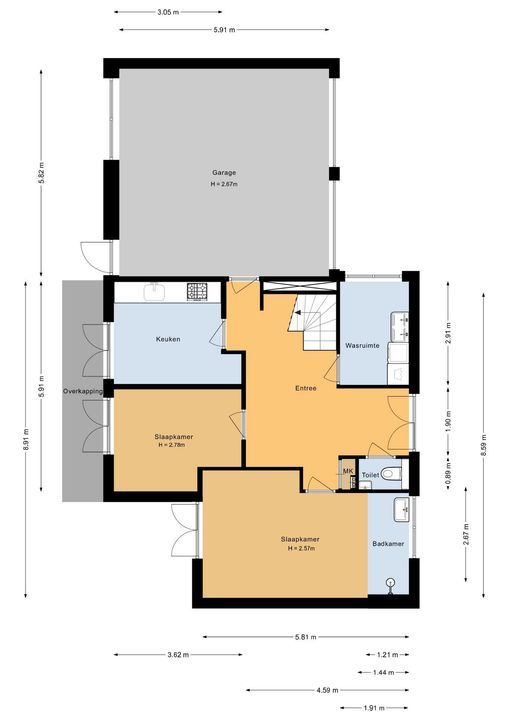 Fortwachter 34, Vijfhuizen plattegrond-57