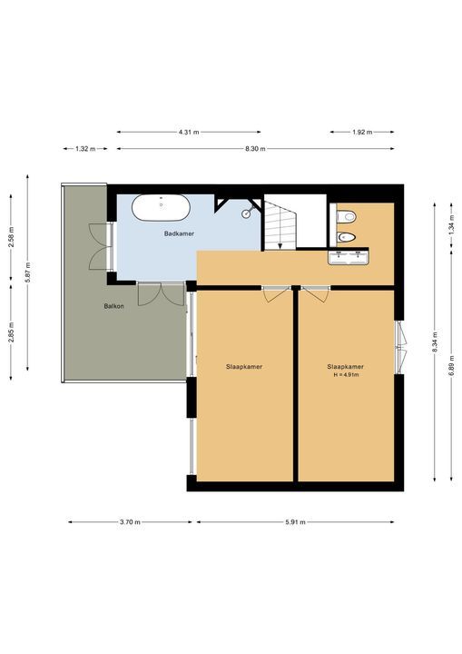 Fortwachter 34, Vijfhuizen plattegrond-57
