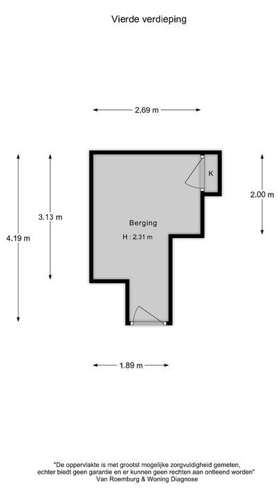 Houtrijkstraat 286, Amsterdam plattegrond-15