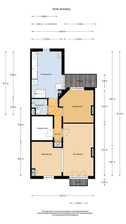 Sluisstraat 6 3, Amsterdam plattegrond-22