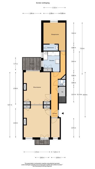Bilderdijkkade 26 1, Amsterdam plattegrond-20