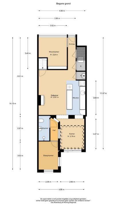 Van Ostadestraat 288 H, Amsterdam plattegrond-31