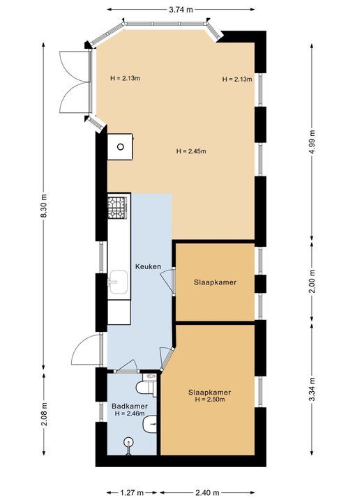 Eilandseweg 32 C147, Nederhorst Den Berg plattegrond-32