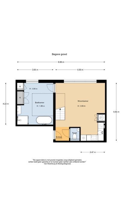 Kruisweg 65 A, Haarlem plattegrond-20