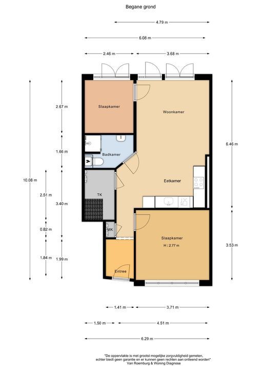 Bonairestraat 99 H, Amsterdam plattegrond-20