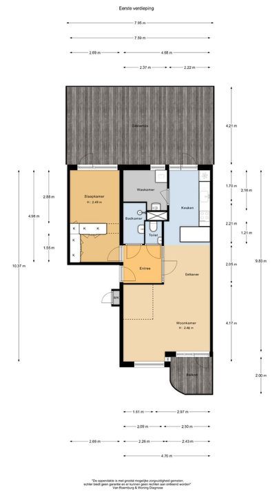 Riouwstraat 67 A, Amsterdam plattegrond-18