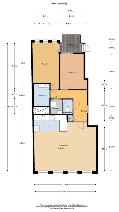 Valkenburgerstraat 198 F, Amsterdam plattegrond-20