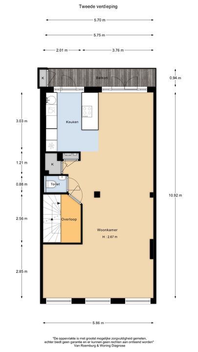 Hoendiepstraat 46 2, Amsterdam plattegrond-27