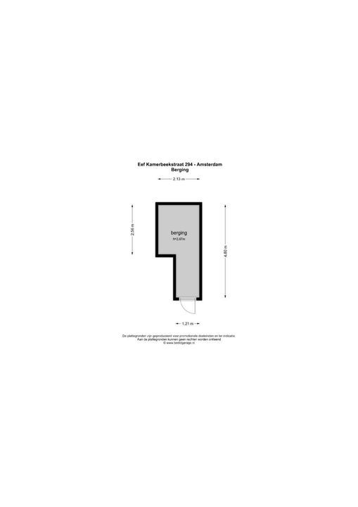 Eef Kamerbeekstraat 294, Amsterdam plattegrond-37