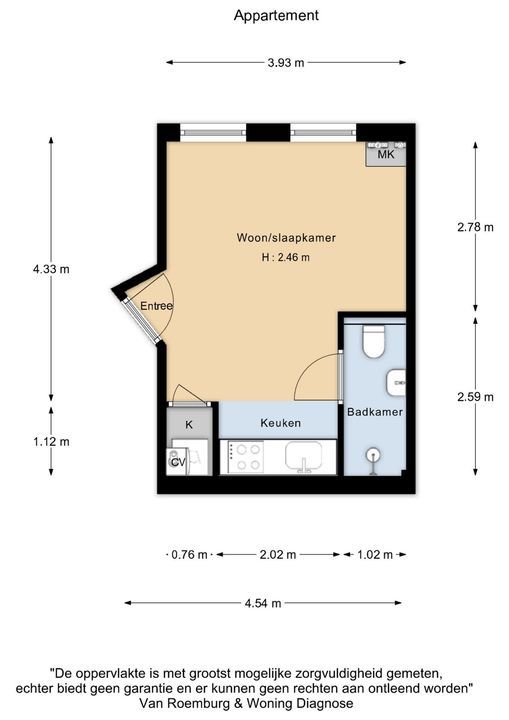 Westerkade 10 3L, Amsterdam plattegrond-16
