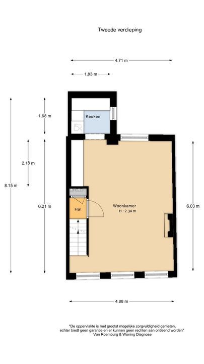Langestraat 42 2, Amsterdam plattegrond-38