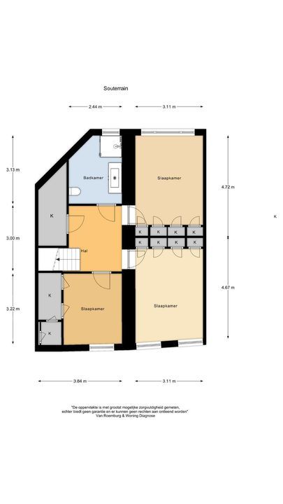 Wiltzanghlaan 1 H, Amsterdam plattegrond-27
