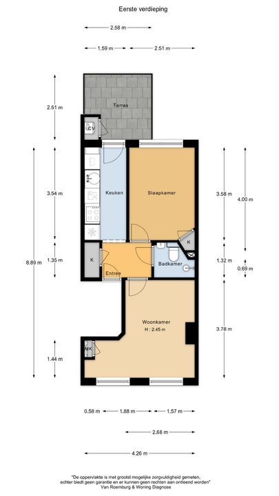 Akoleienstraat 5 1, Amsterdam plattegrond-21