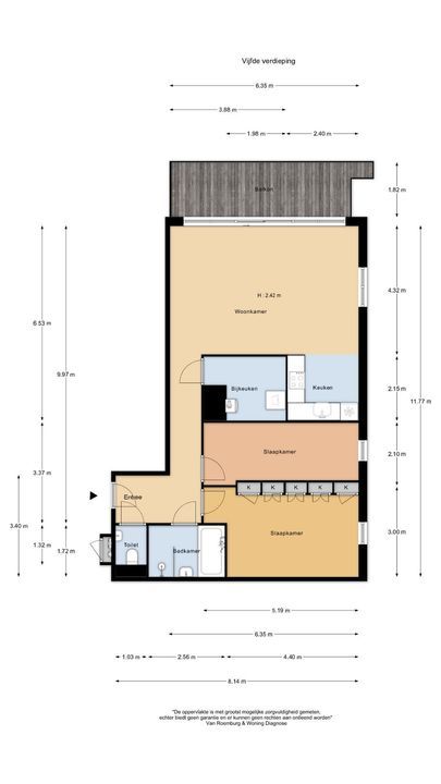 Jacques Veltmanstraat 211, Amsterdam plattegrond-17