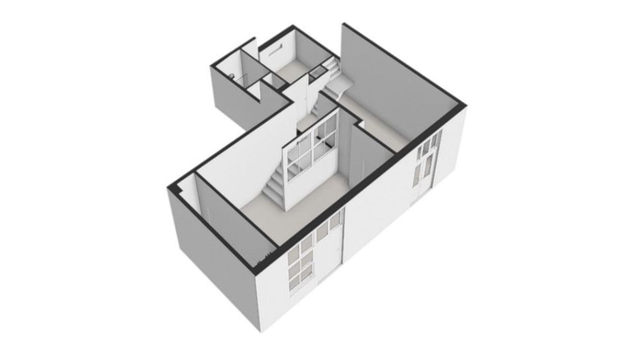 Binnen Dommersstraat 3, Amsterdam plattegrond-53