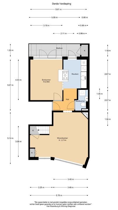 Orteliusstraat 258 3, Amsterdam plattegrond-27