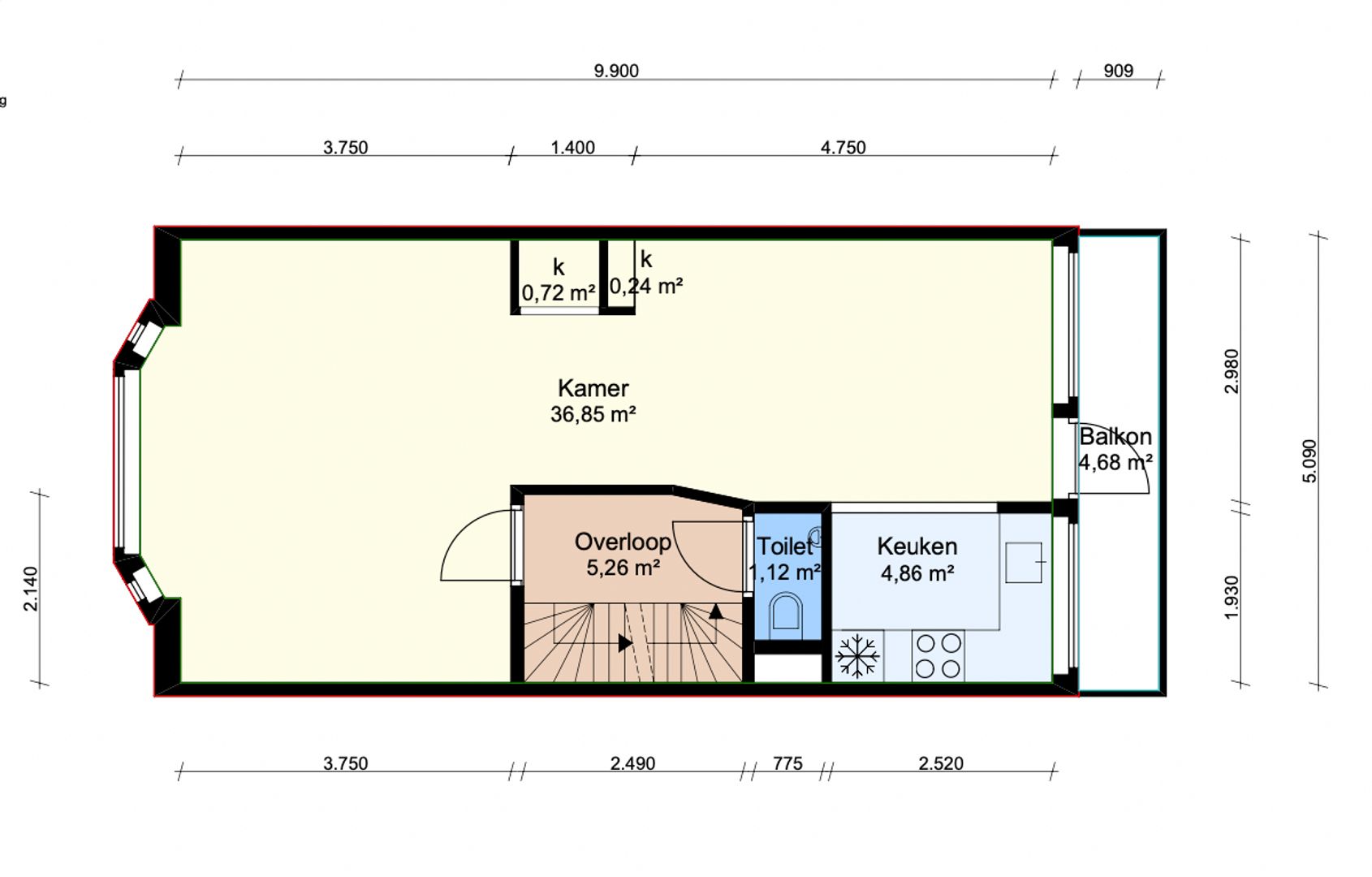 Huis te Hoornkade 63, Rijswijk foto-18